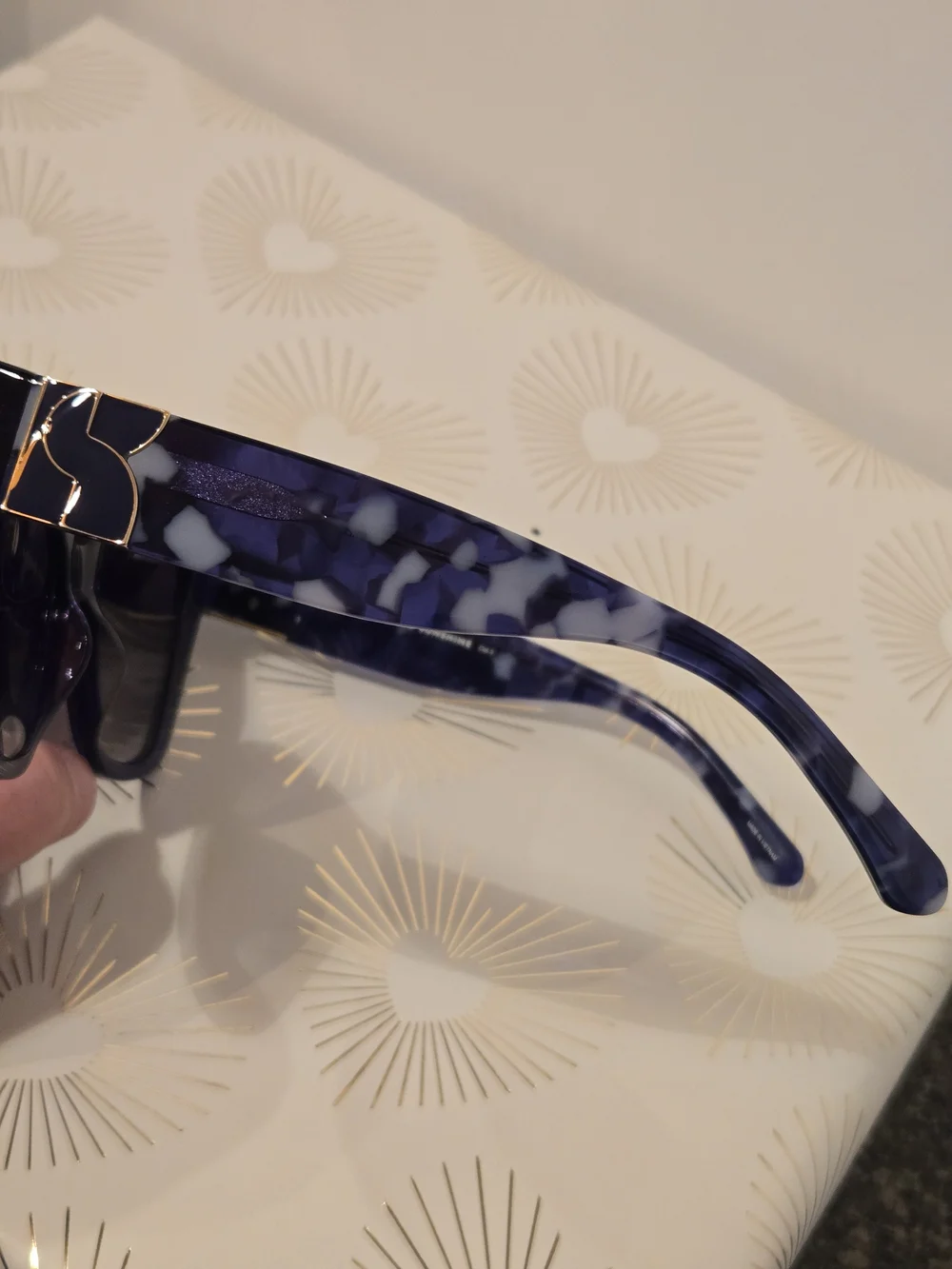 kate spade Women’s Blue Gradient Cat-Eye Sunglasses